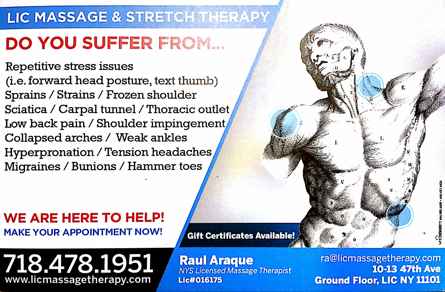 L.I.C Massage & Stretch Therapy
