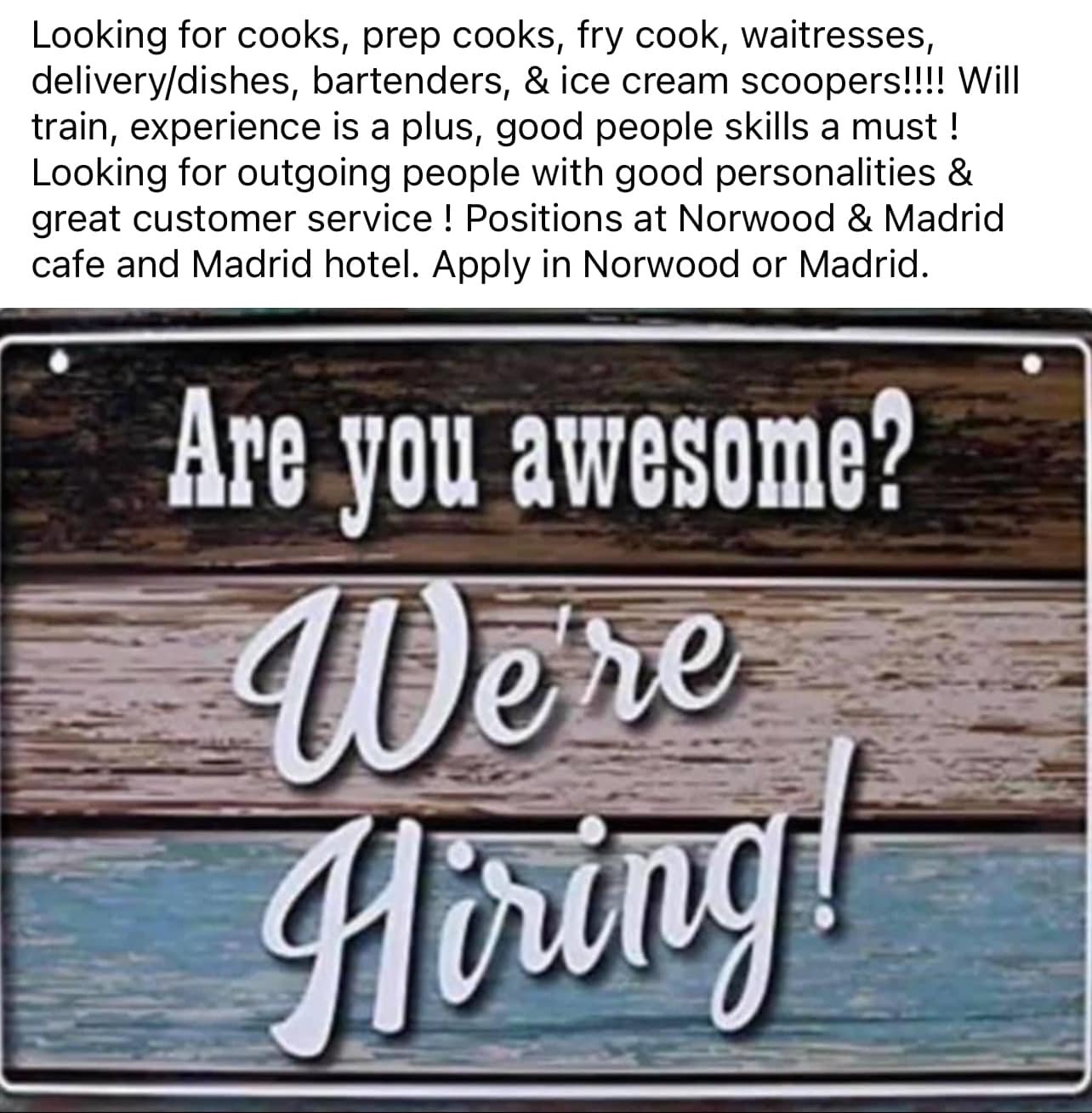 Photo credit: facebook