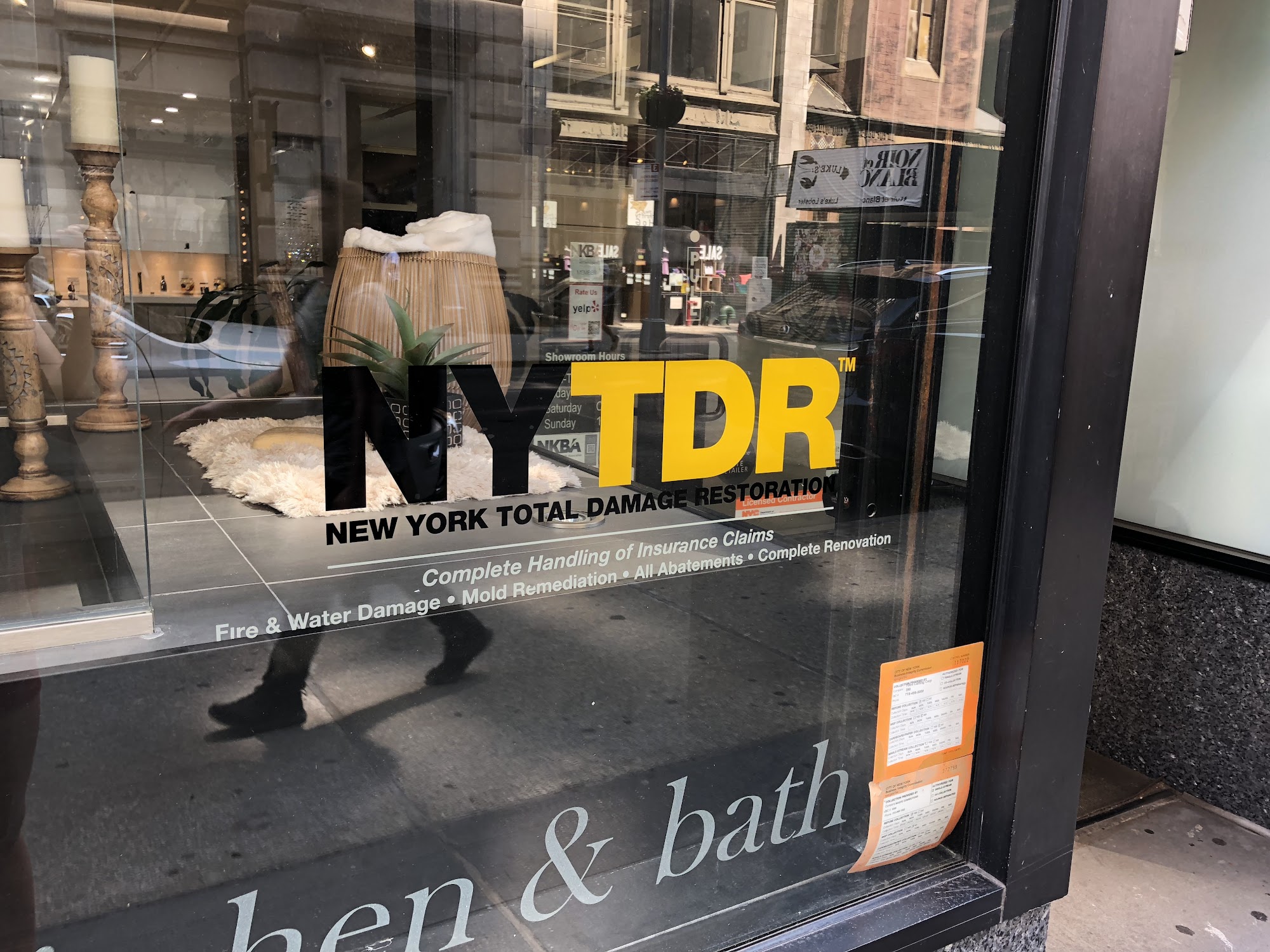 Water Damage Restoration - NYTDR NYC Contractors