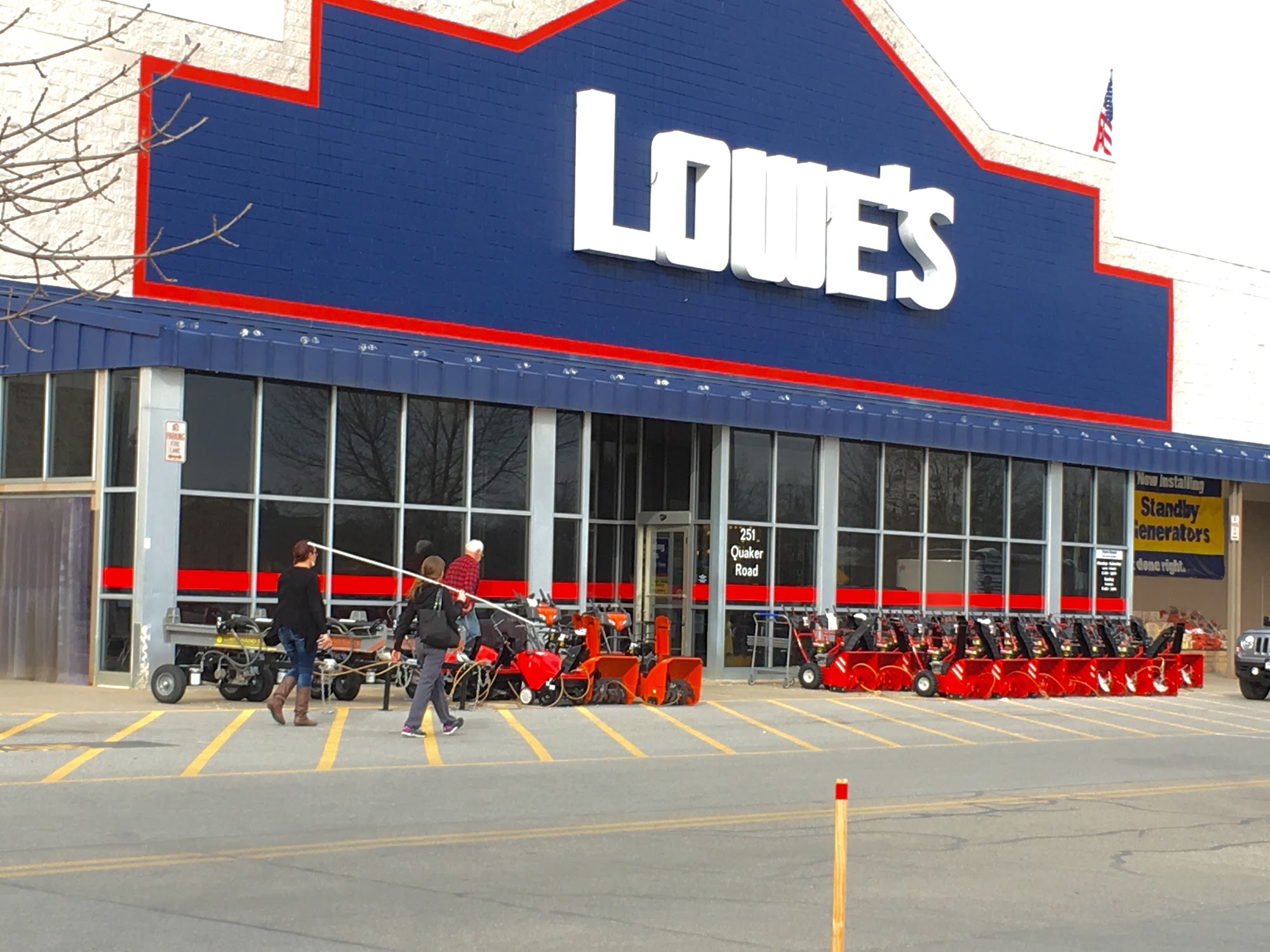 LOWE'S HOME IMPROVEMENT - 251 Quaker Rd, Queensbury NY - Hours