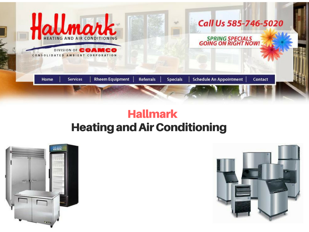 Hallmark Heating & Air Conditioning Rochester 238 Fishell Rd, Rush New York 14543