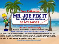 Mr. Joe fix it LLC of Staten Island