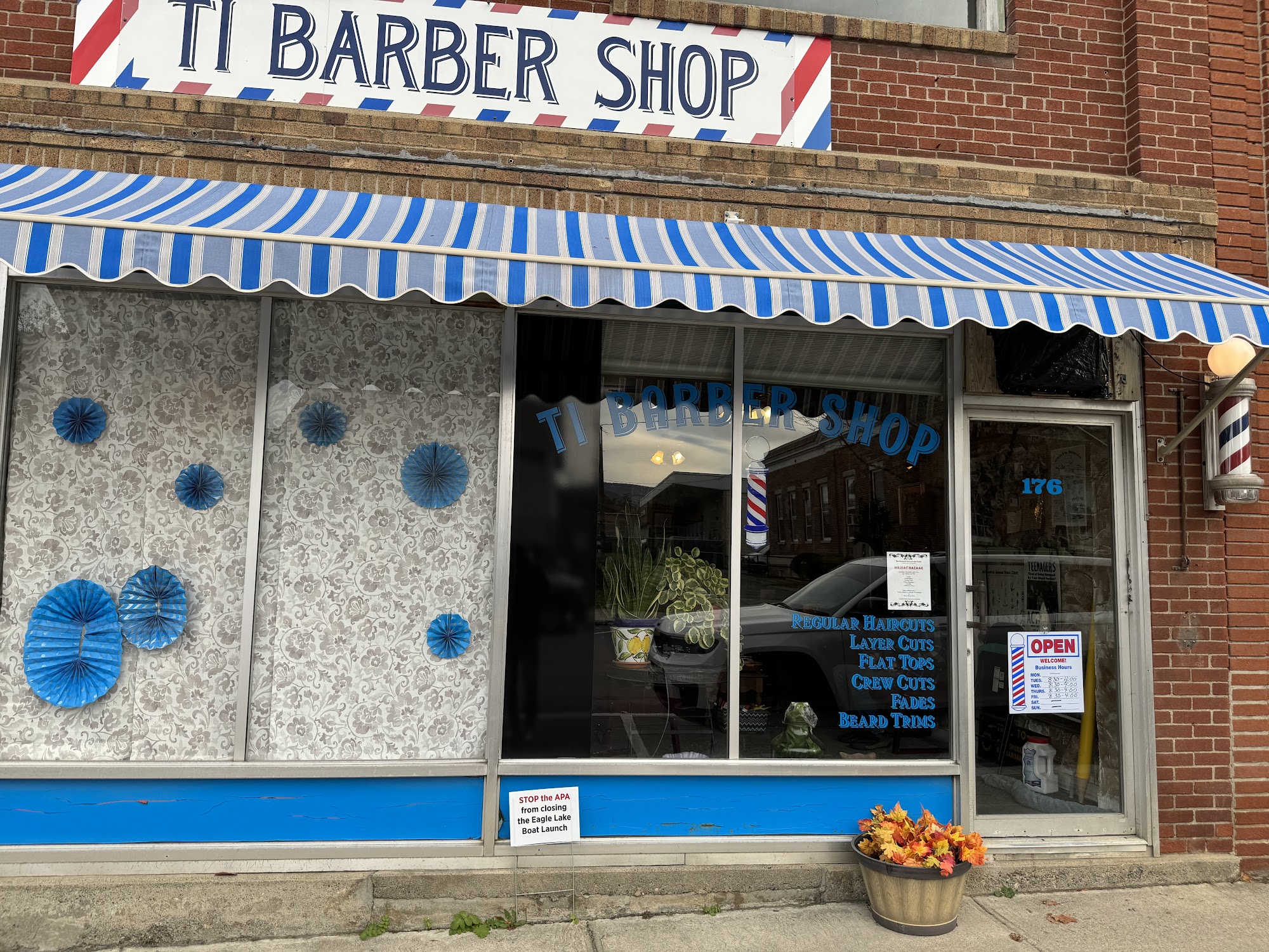 Ti Barber Shop 172 Champlain Ave, Ticonderoga New York 12883