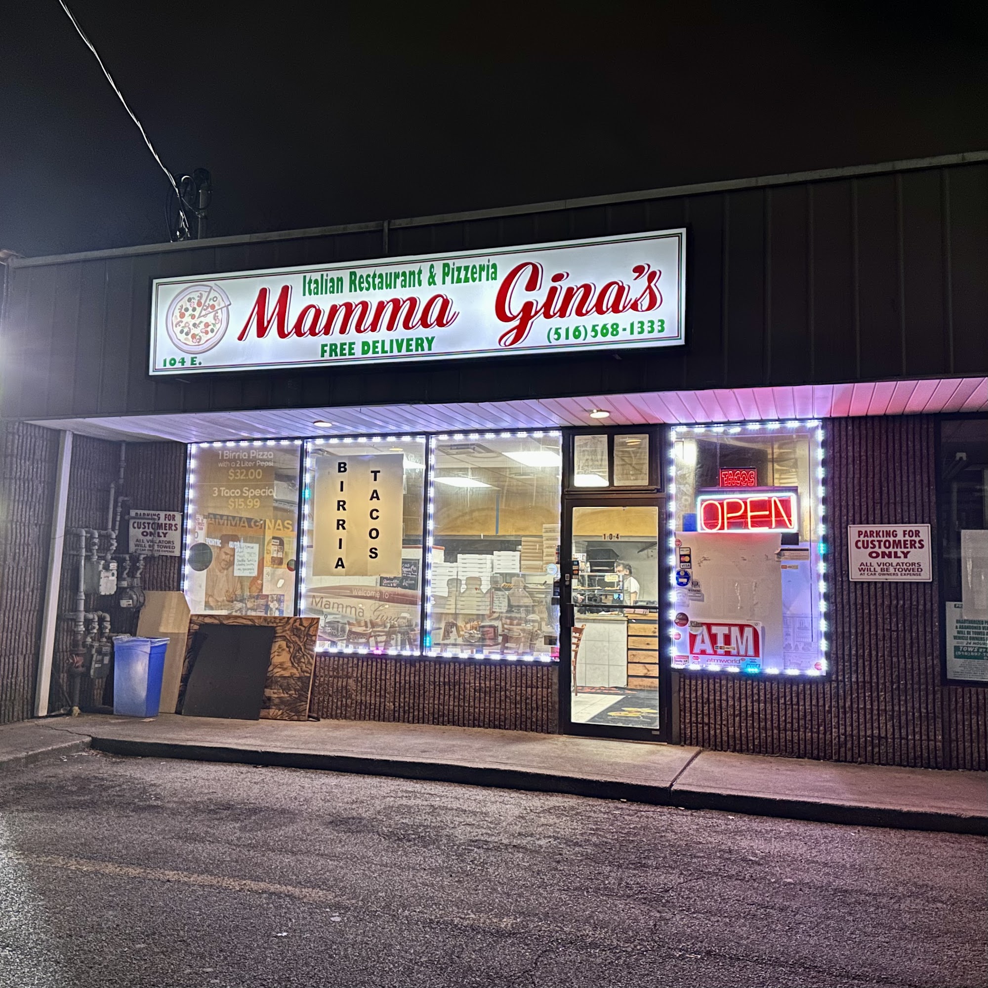 Mamma Gina's Pizzeria and Grill