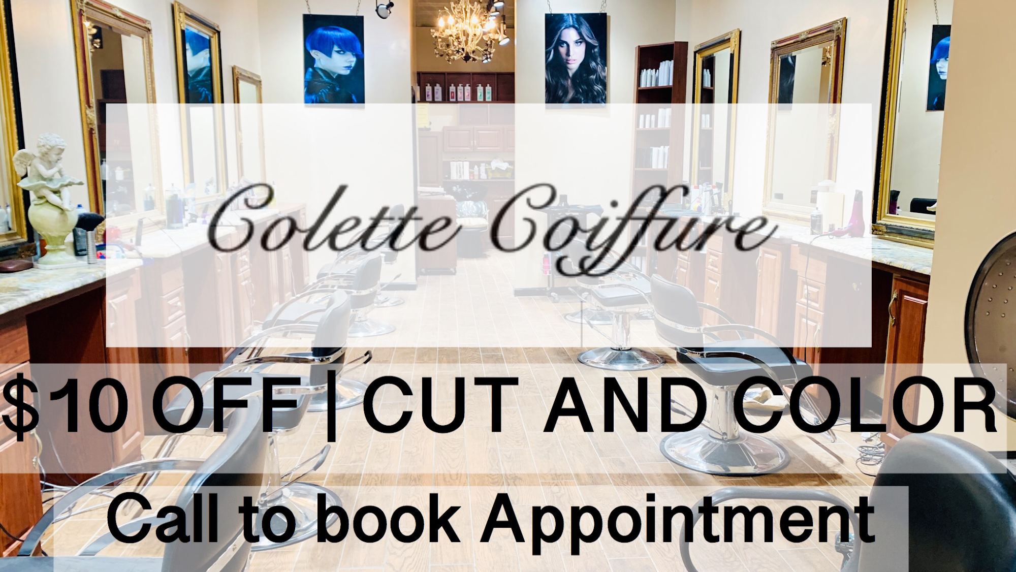 Colette Coiffure 1017 Broadway, Woodmere New York 11598