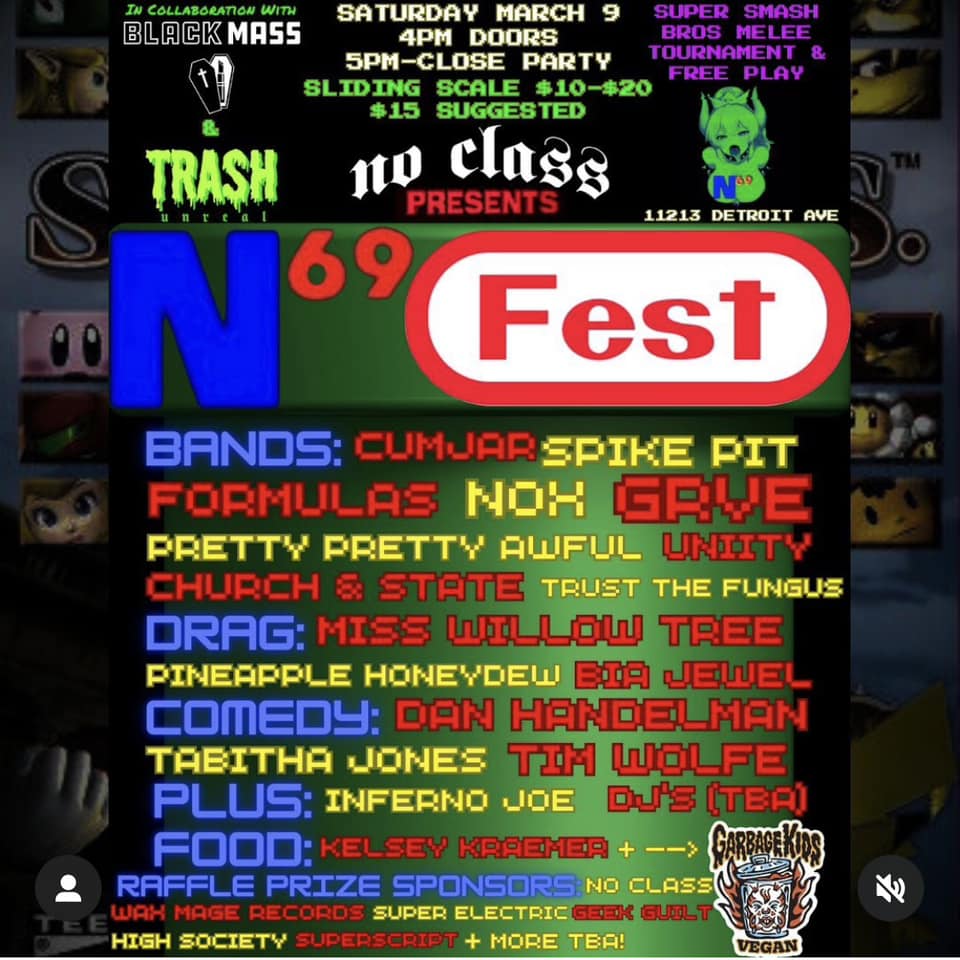 Garbage Kids Vegan Menu