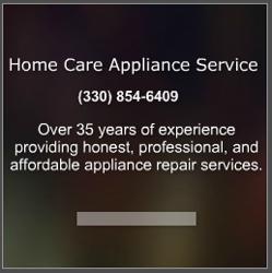 Home Care Appliance Service - Major Appliance Repair