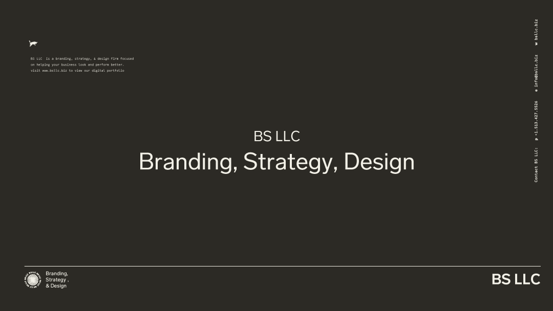 BS LLC • Branding Agency - Brand Strategy, Business Strategy & Marketing
