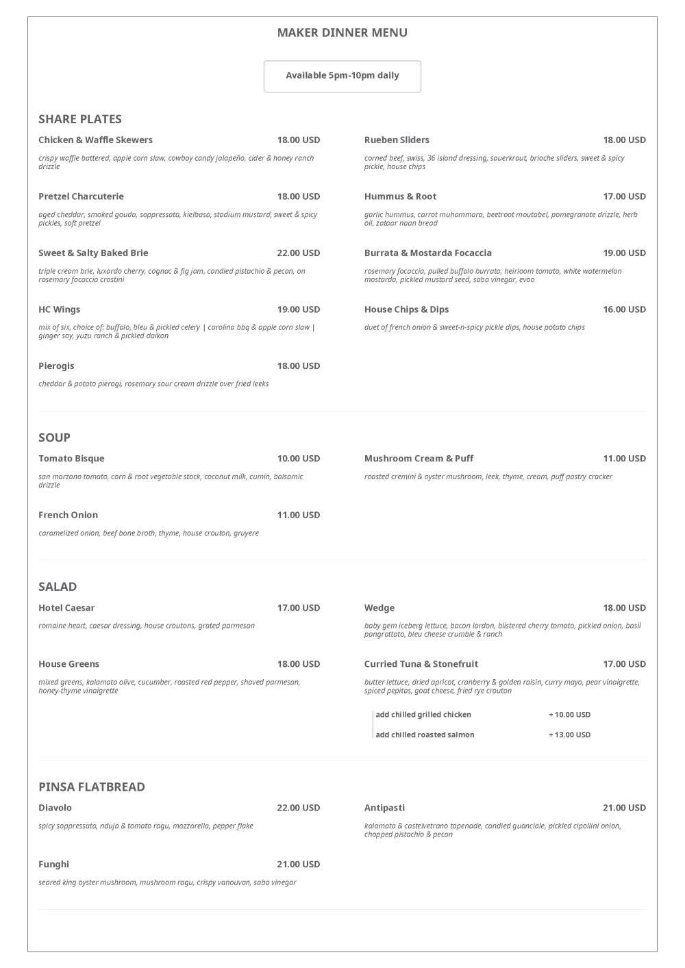 Photo credit: Restaurantji