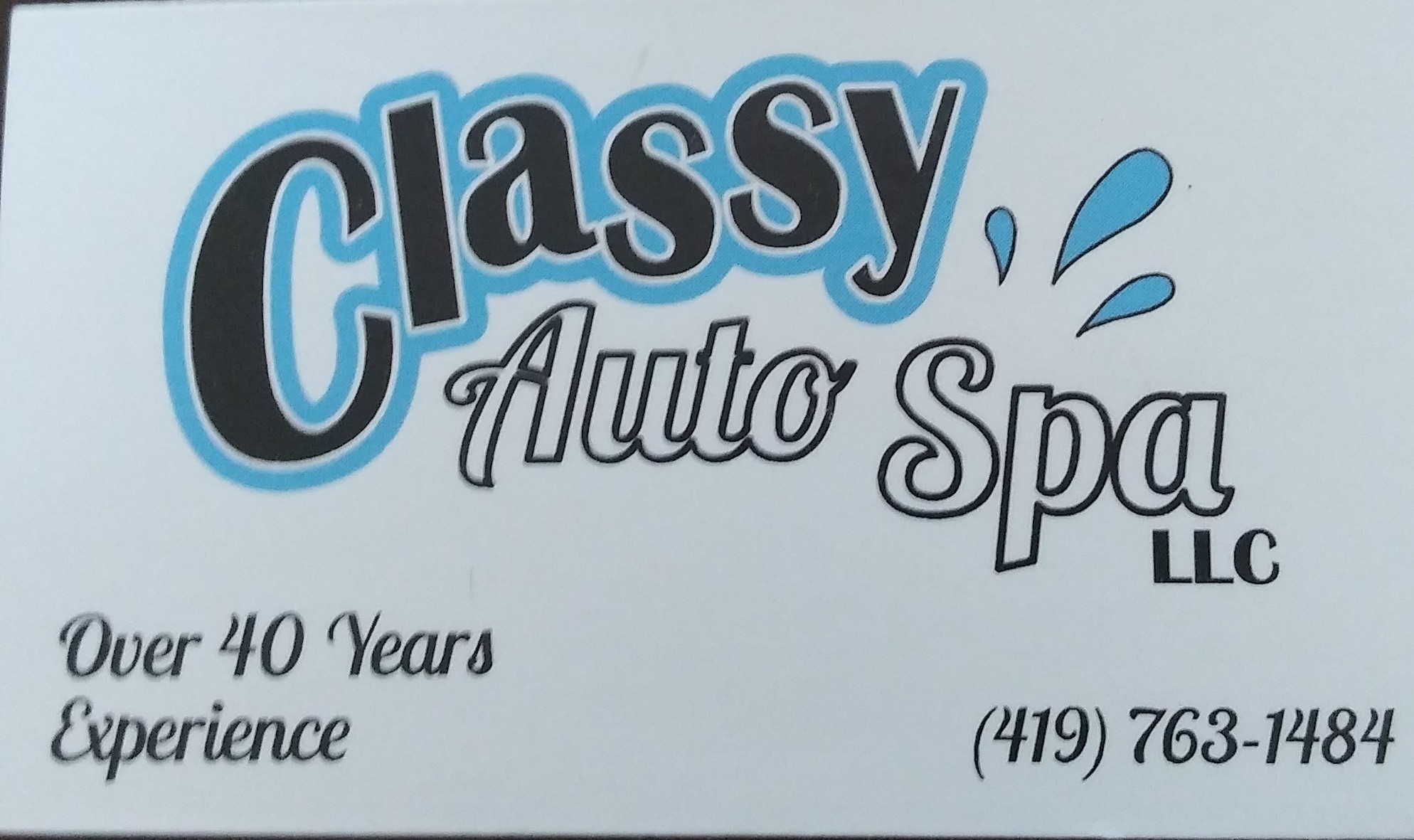 Classy Auto Spa , LLC