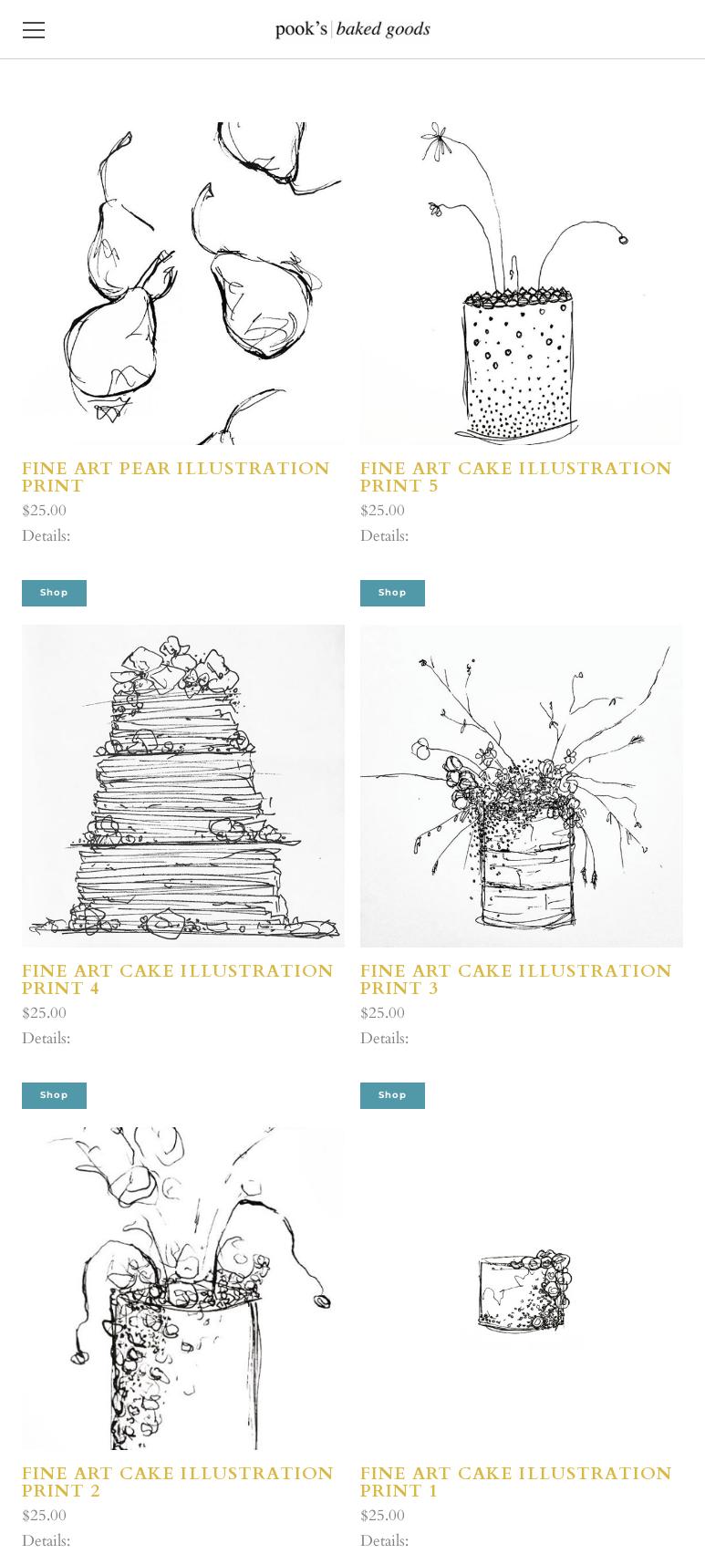 POOKSBAKEDGOODS Menu