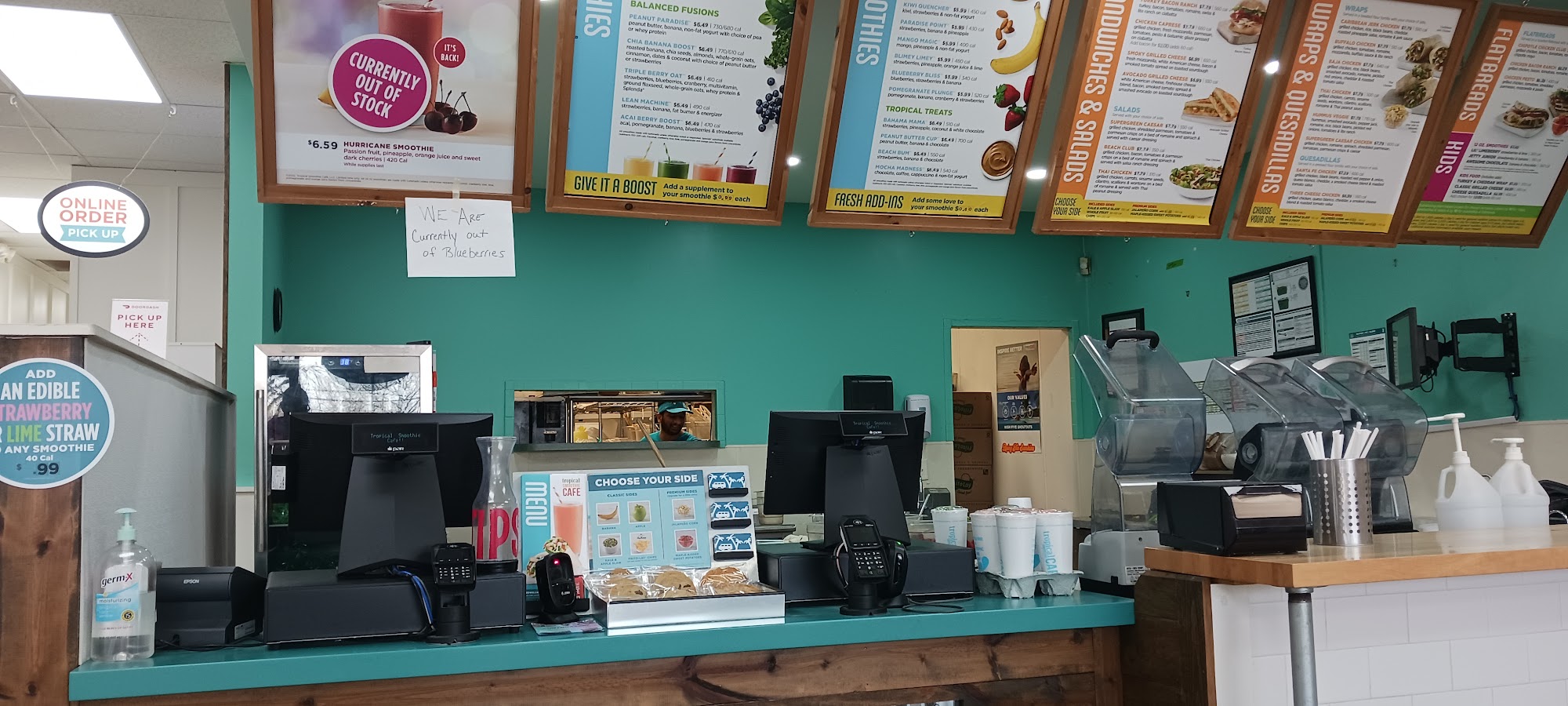 Tropical Smoothie Cafe Menu