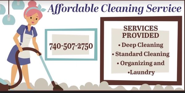 Affordable Cleaning Service LLC 21830 Newcastle Rd, Gambier Ohio 43022