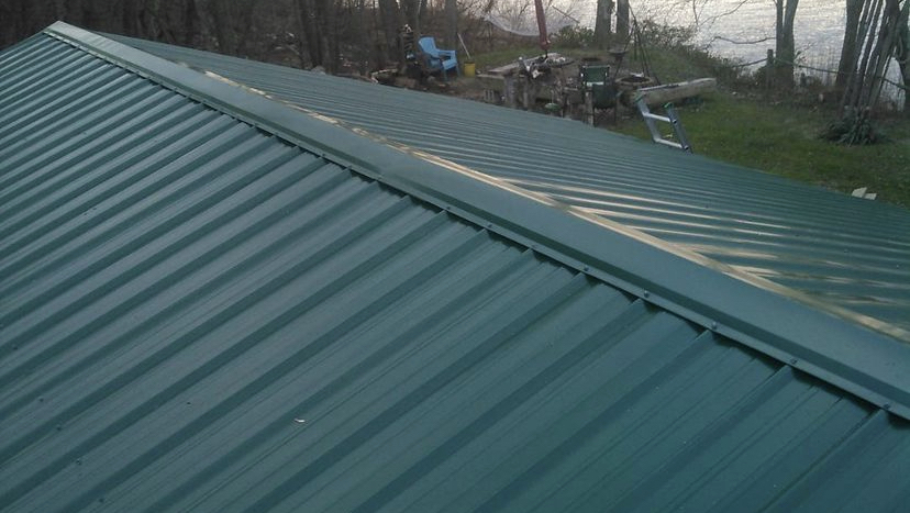 Casey's continuous gutters, and metal roofs.