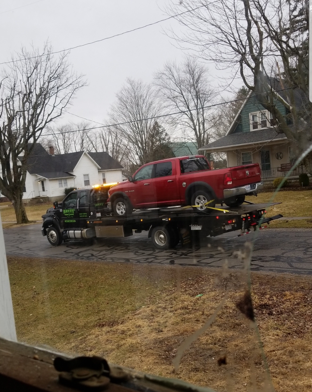 Brett's Towing and Repair 13406 County Rd S, Napoleon Ohio 43545