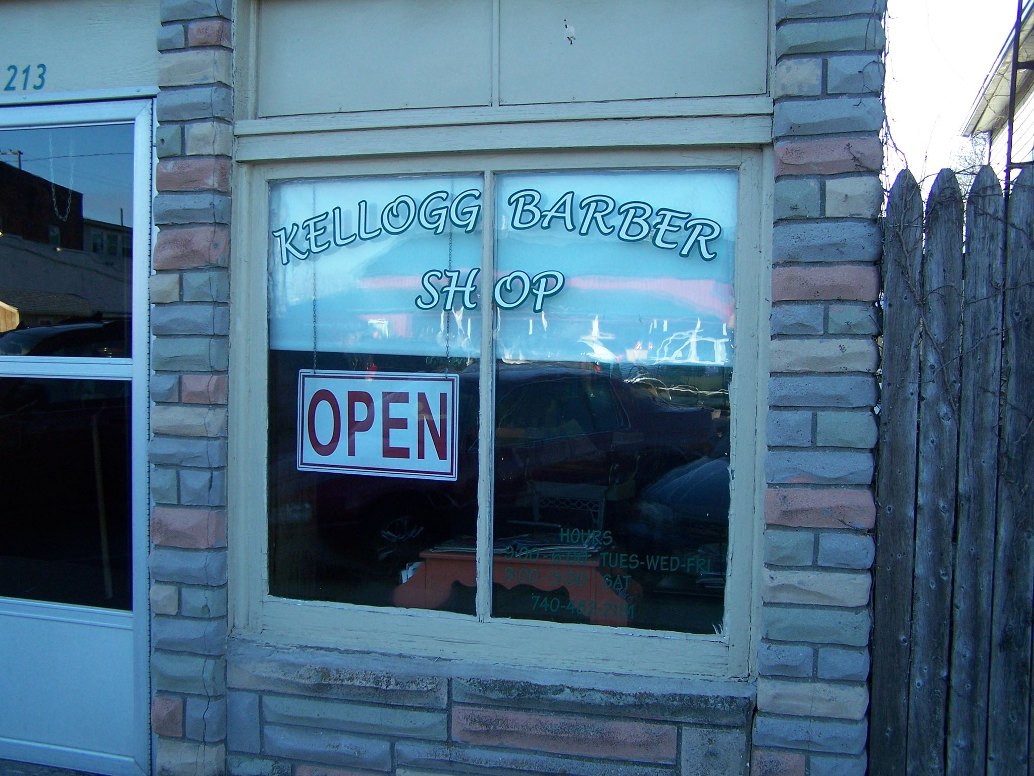 Kellogg's Barber Shop 213 N Main St, Nevada Ohio 44849