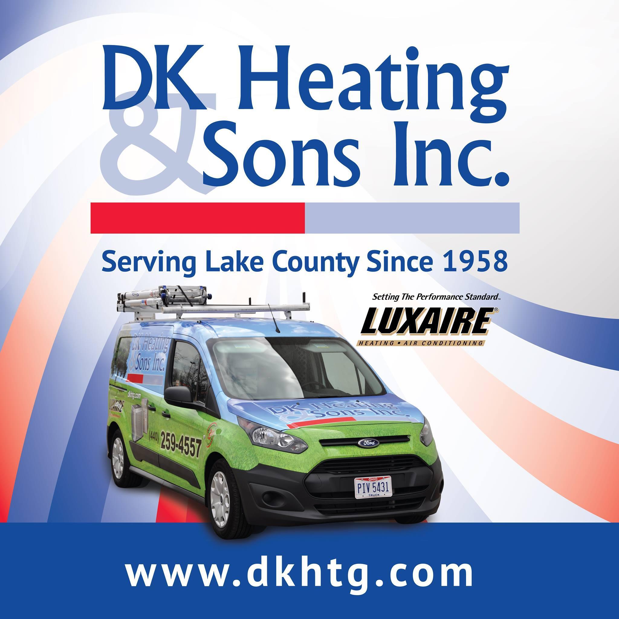 DK Heating & Sons, Inc. 4108 N Ridge Rd, Perry Ohio 44081