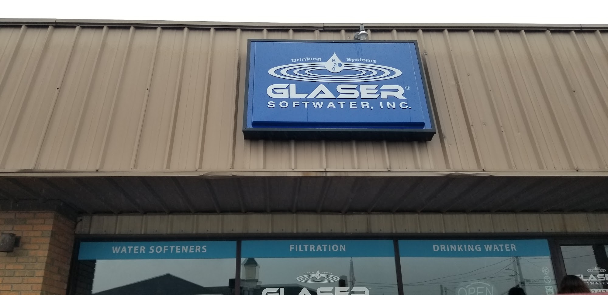 GLASER SOFTWATER North Plaza Shopping Center, 939 W Main St, Tipp City Ohio 45371