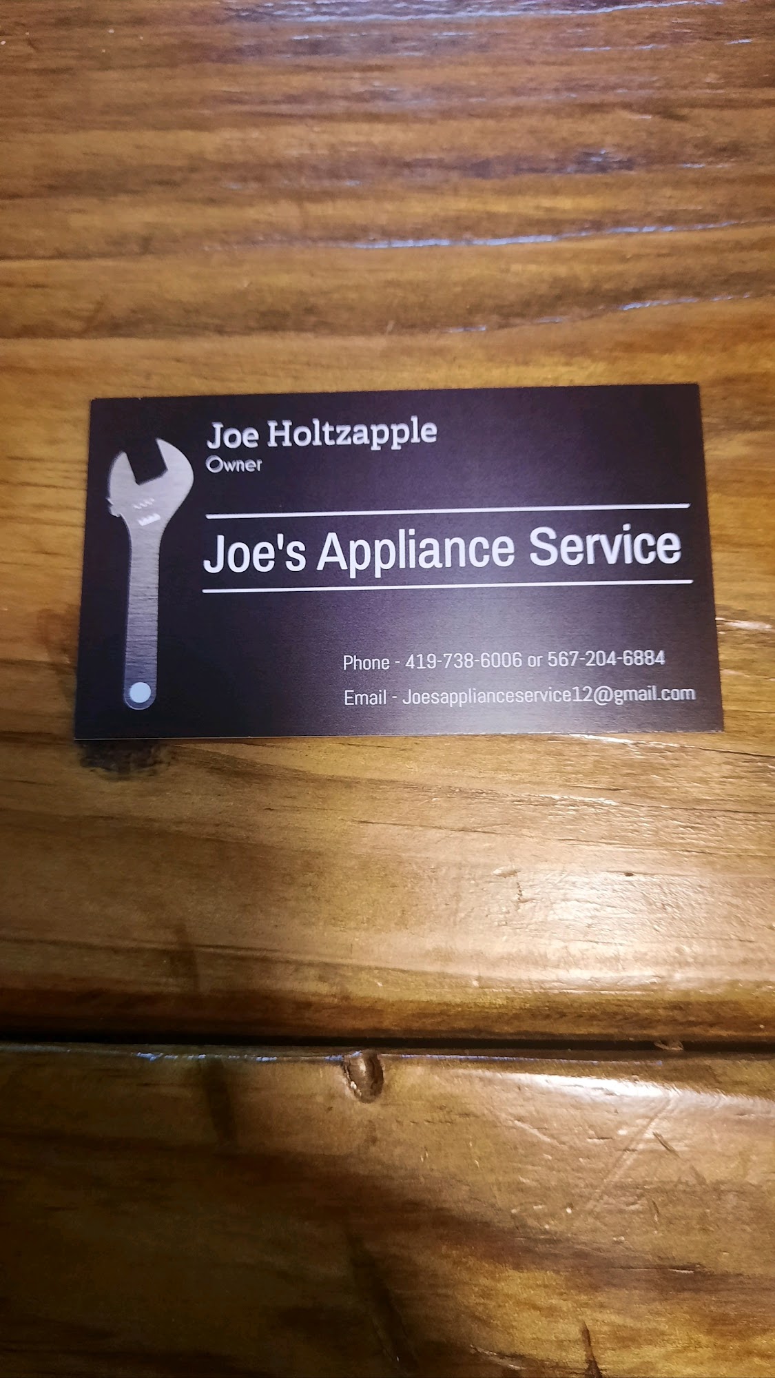 Joe's Appliance Service 303 Woodlawn Dr, Wapakoneta Ohio 45895