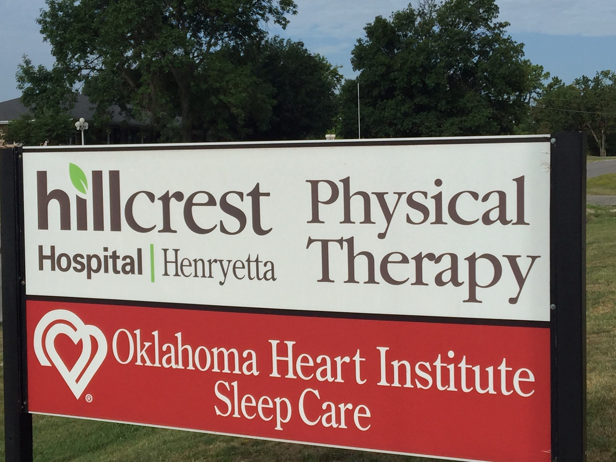Hillcrest Hospital Henryetta Physical Therapy