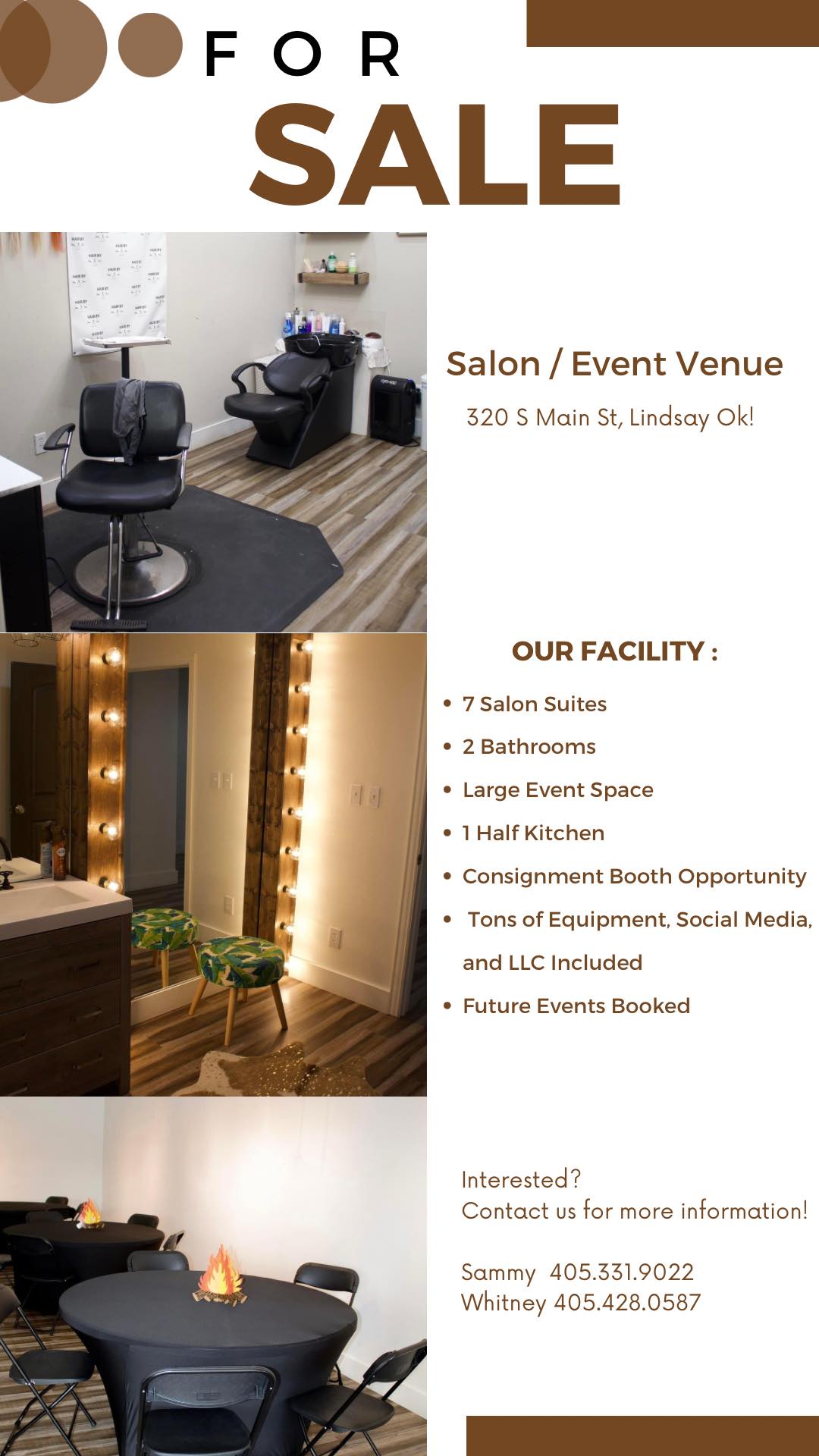 The Main Event and Beauty Bar