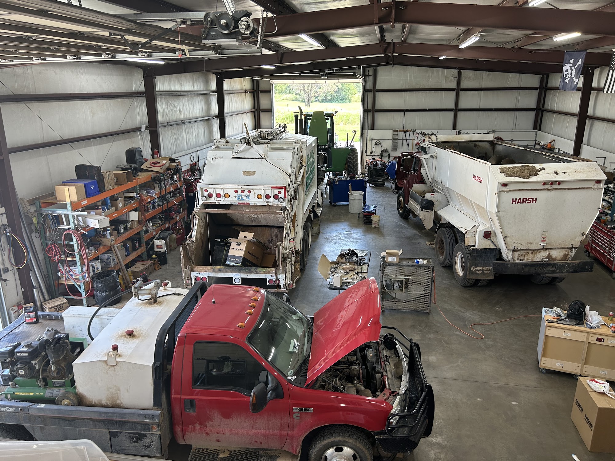 Outdoor Trucking and Diesel Truck repair.