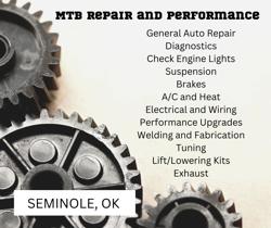MTB Repair and Performance