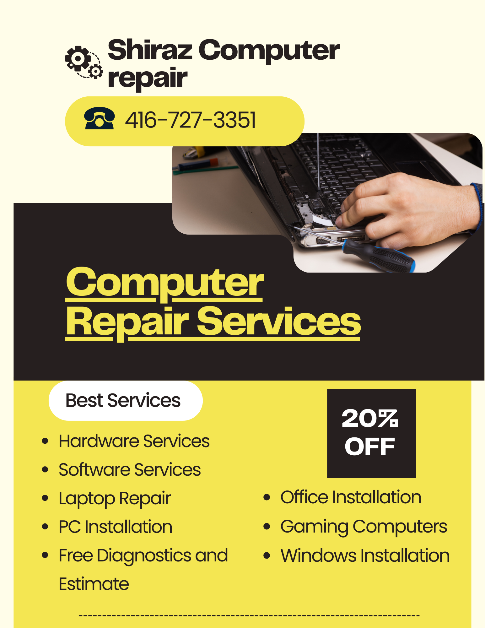 Shiraz Computer Repair and Services