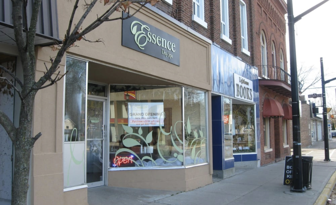 Essence Day Spa 61 Main St, Brighton Ontario K0K 1H0