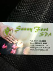 Sunny Foot Spa Burlington