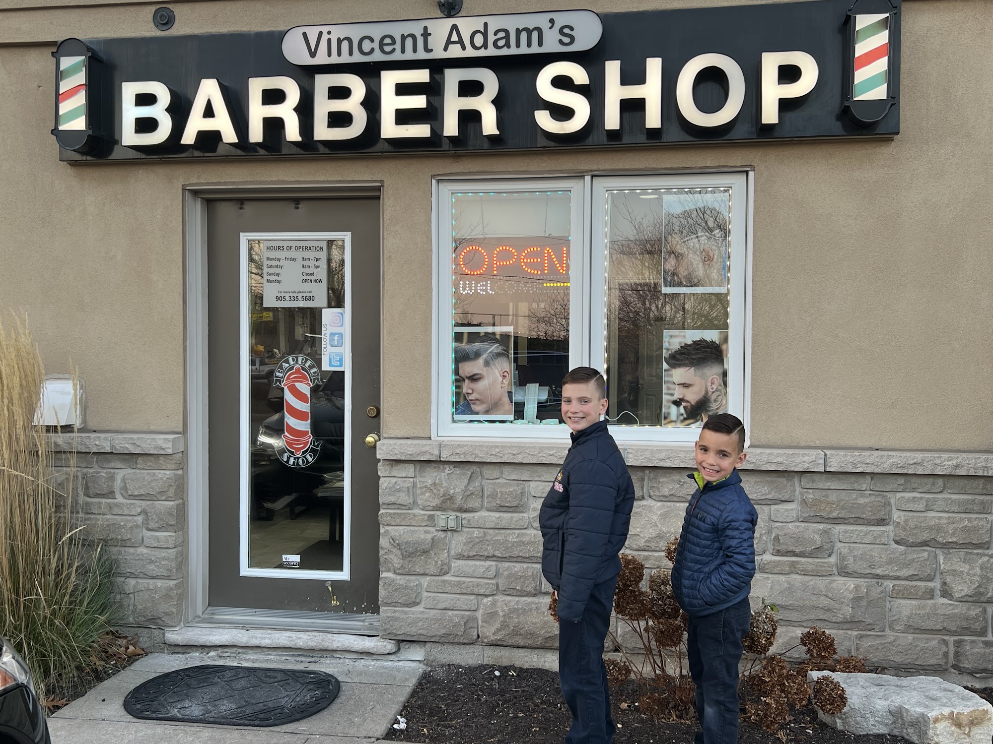 Vincent Adam's Barber Shop Burlington
