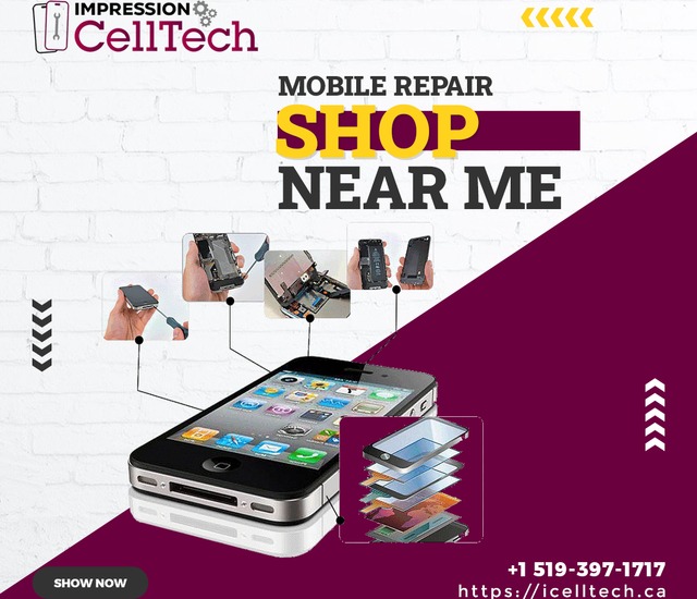 Impression CellTech - Phone, Laptop and Computer Repair 433 St Clair St, Chatham-Kent Ontario N7L 3K4