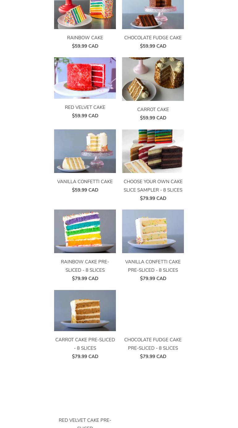 Carlo's Bake Shop Express Menu