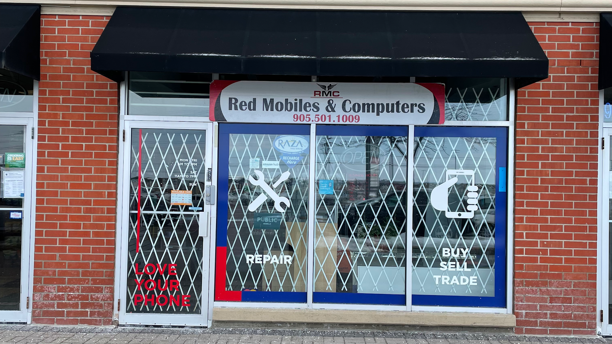 Red Mobiles & Computers