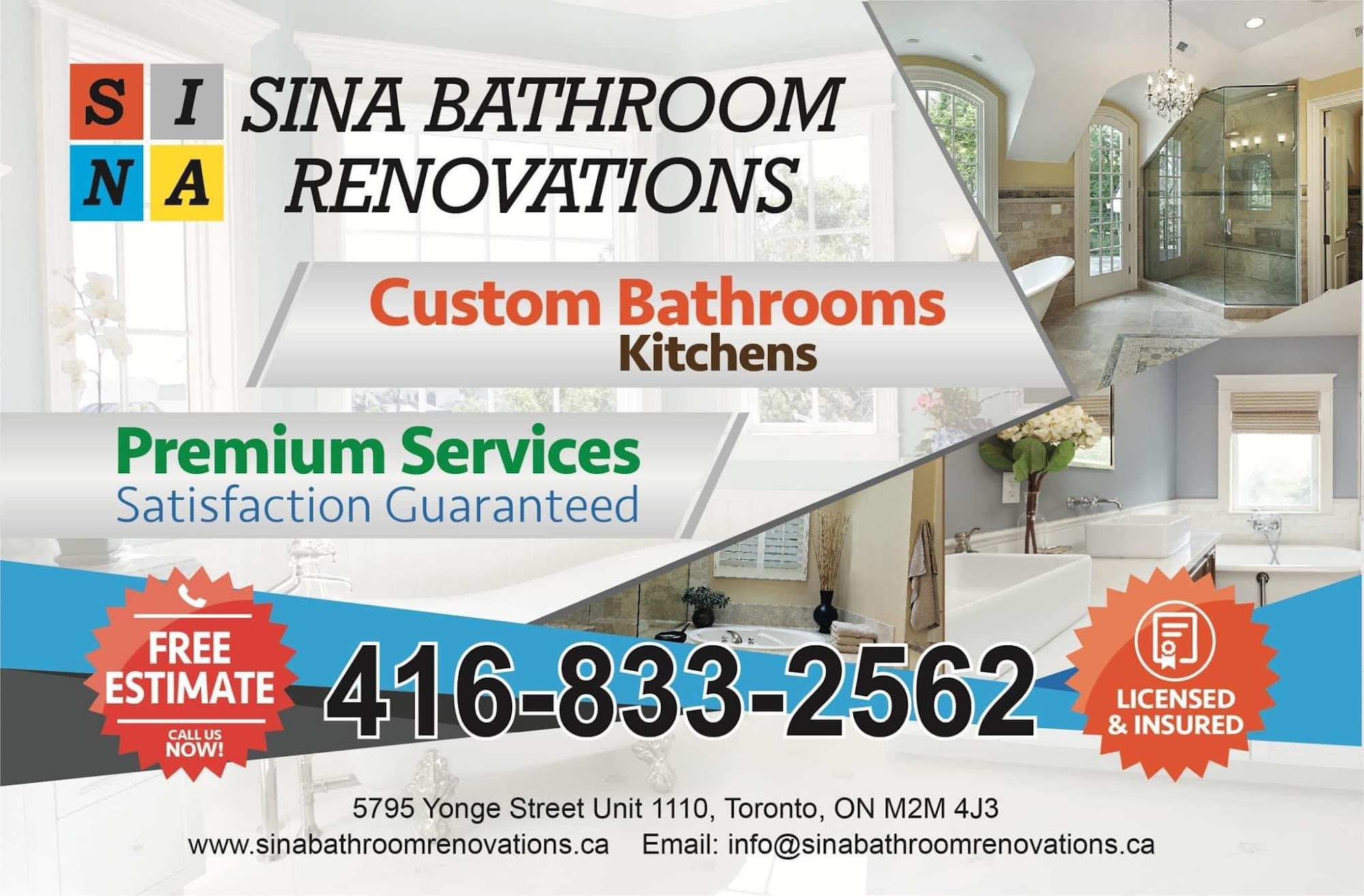 Sina Bathroom Renovations Company