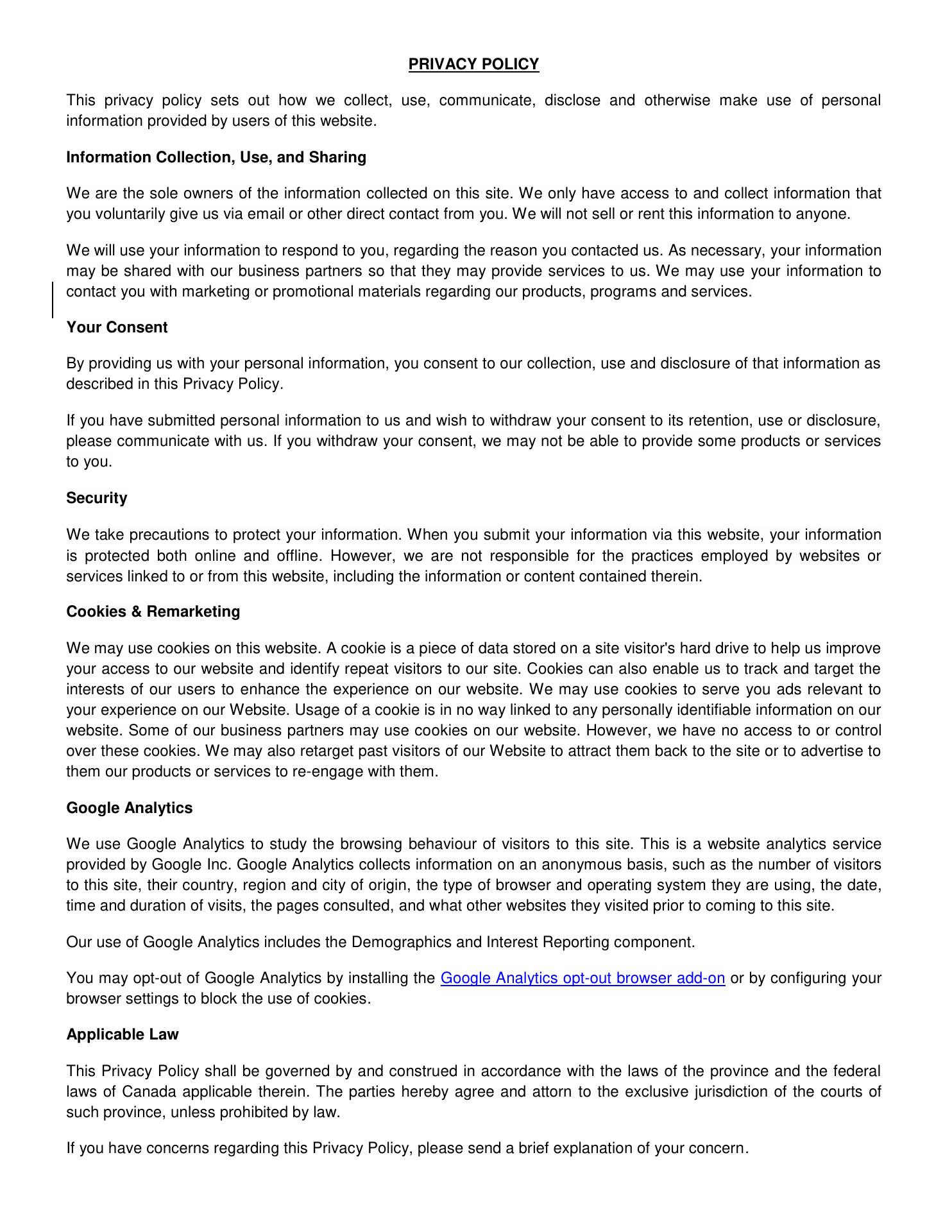 The Falafel Guys Menu