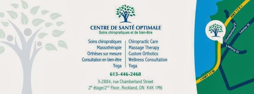 Centre de Santé Optimale 2884 Chamberland St, Rockland Ontario K4K 1M6