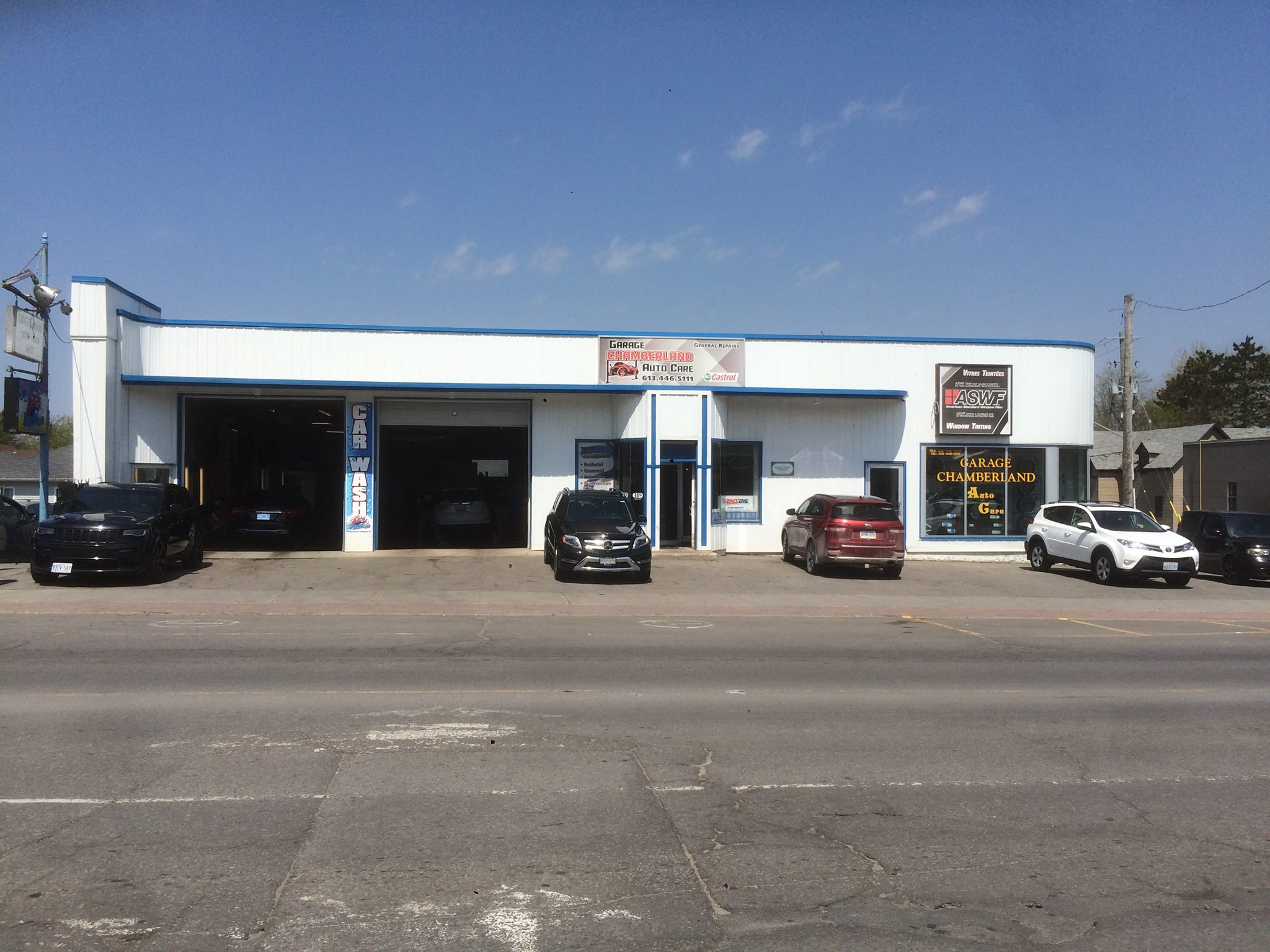 Chamberland auto care 1898 Laurier St, Rockland Ontario K4K 1K2