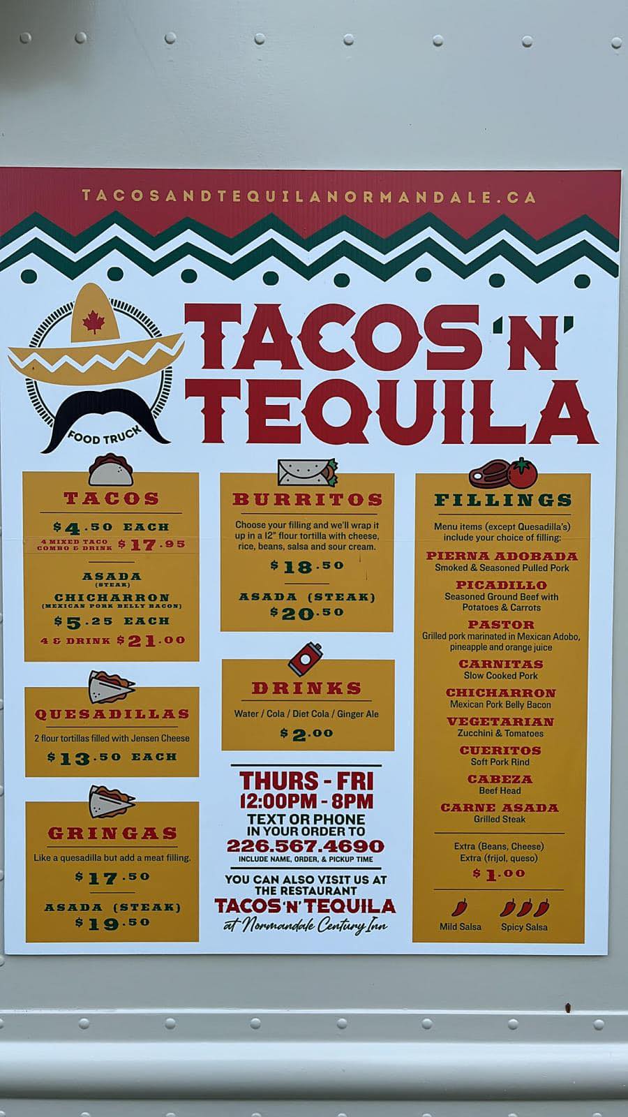 Tacos Mexico Food Truck