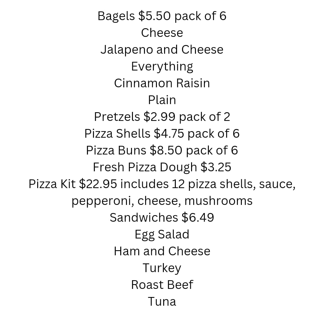 Jamie's Main & Local Menu