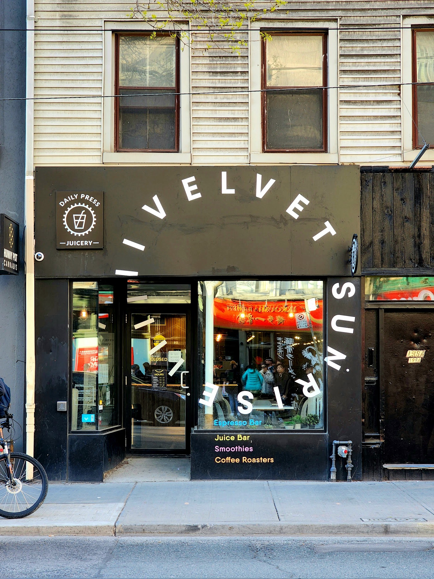 Velvet Sunrise Coffee Roasters - Queen St West