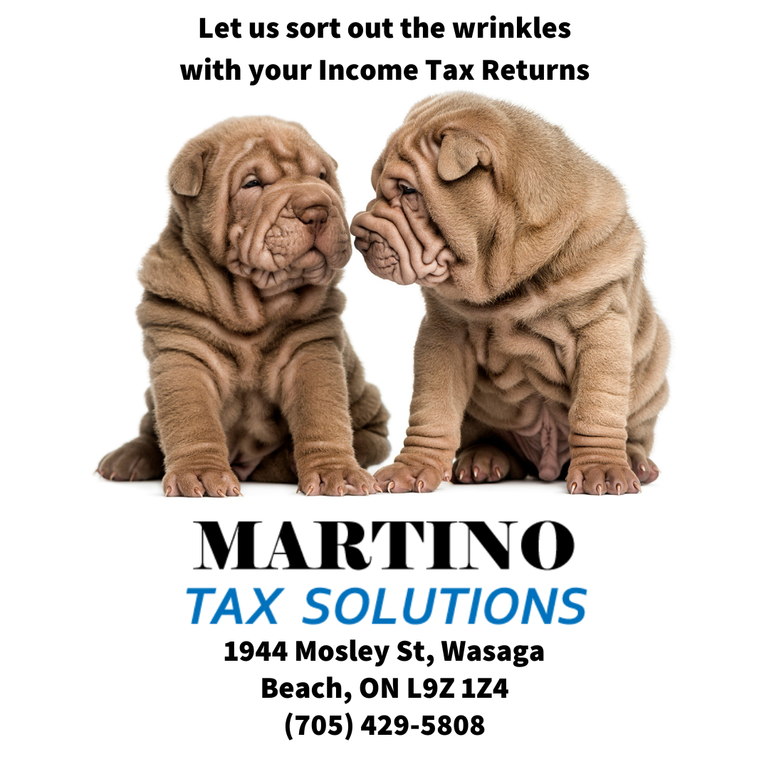 Martino Tax Solutions 1944 Mosley St, Wasaga Beach Ontario L9Z 1Z4