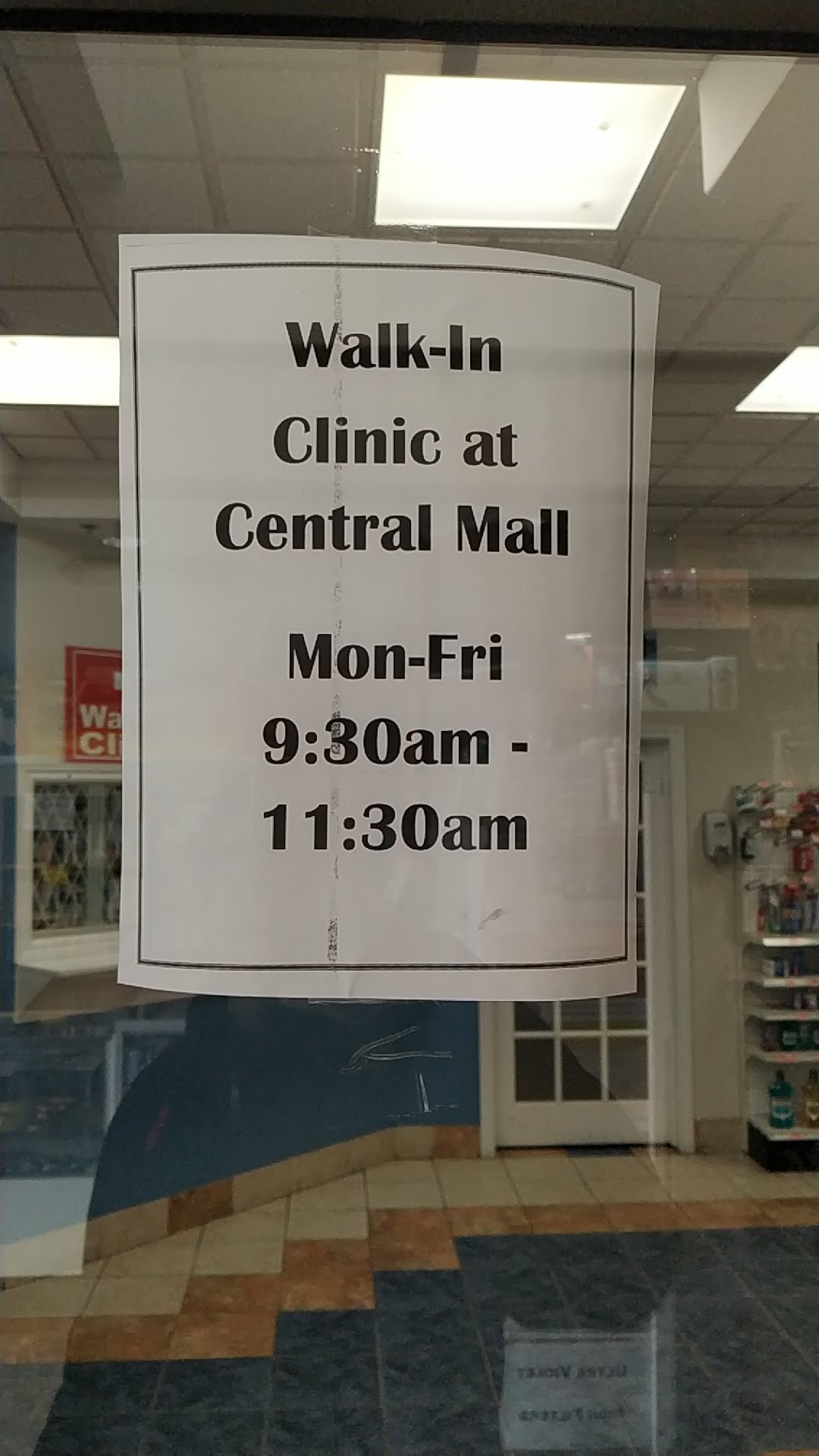 Central Mall Walk in Clinic