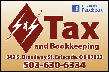 S & S Tax & Bookkeeping Services 342 Broadway St, Estacada Oregon 97023
