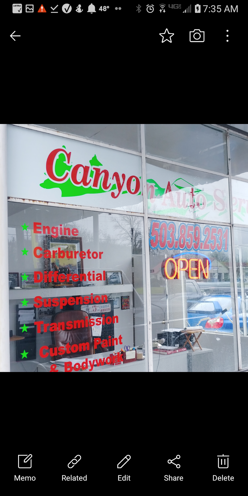 Canyon Auto Service