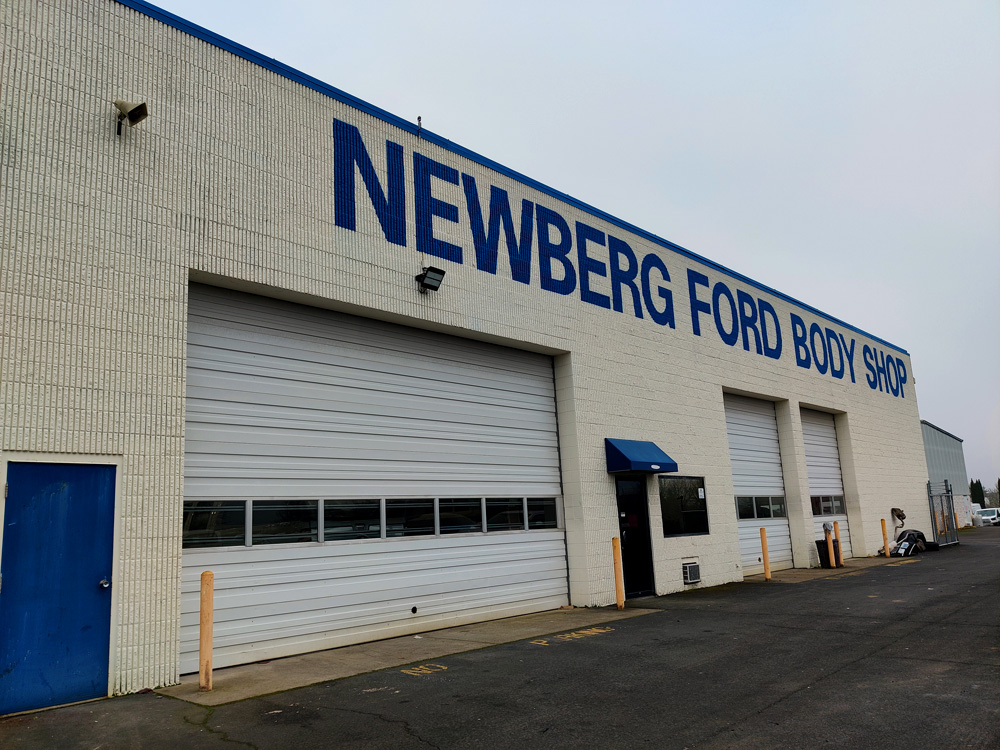 Newberg Ford Collision