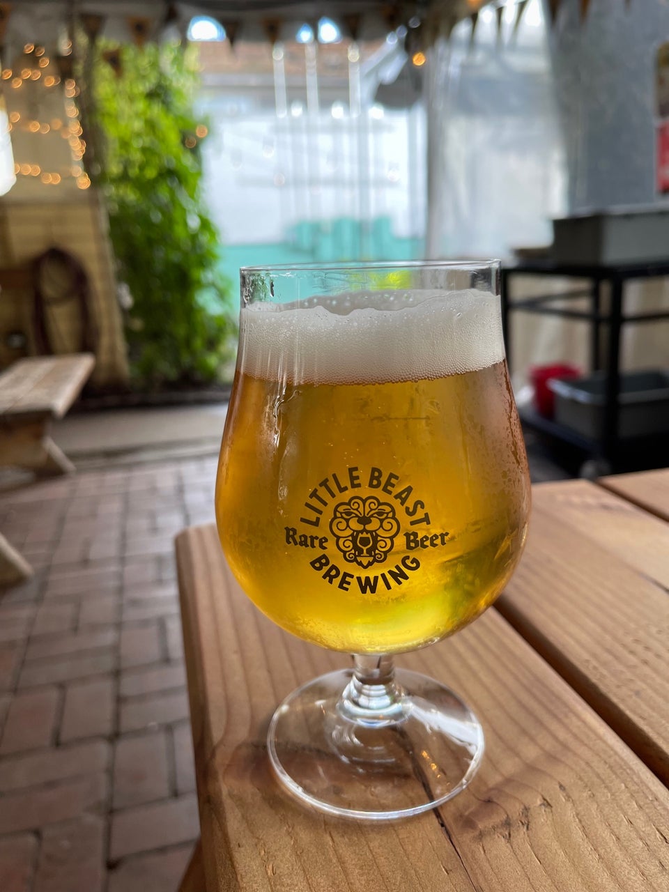 Little Beast Brewing Beer Garden