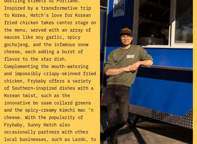 Little American Food Cart Pod Menu