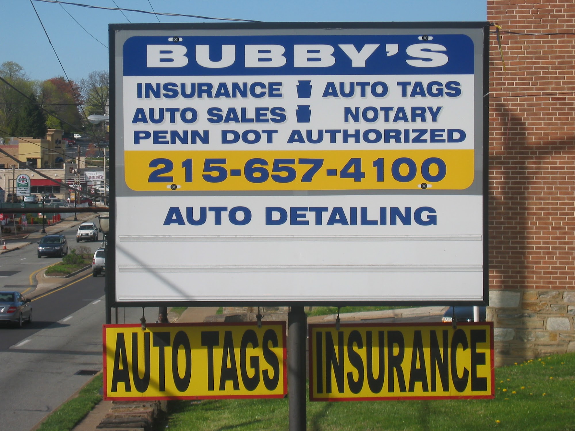 Bubby's Auto Tags & Insurance