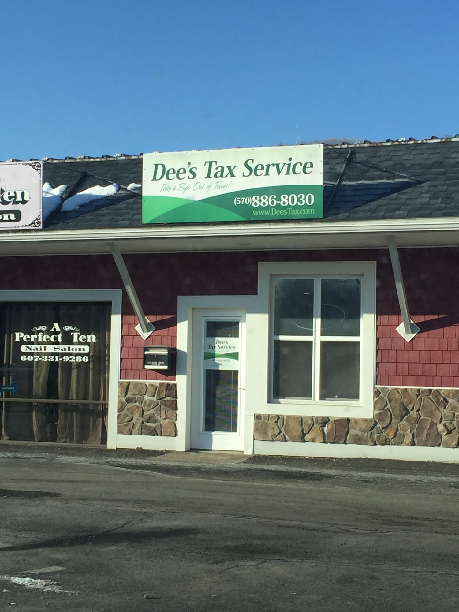 Dee's Tax Service 203 South St suite a, Athens Pennsylvania 18810